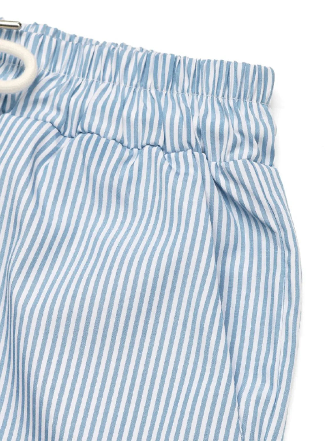 Drawstring Striped Wide Leg Cargo Pants – Trendsi | ClozArt
