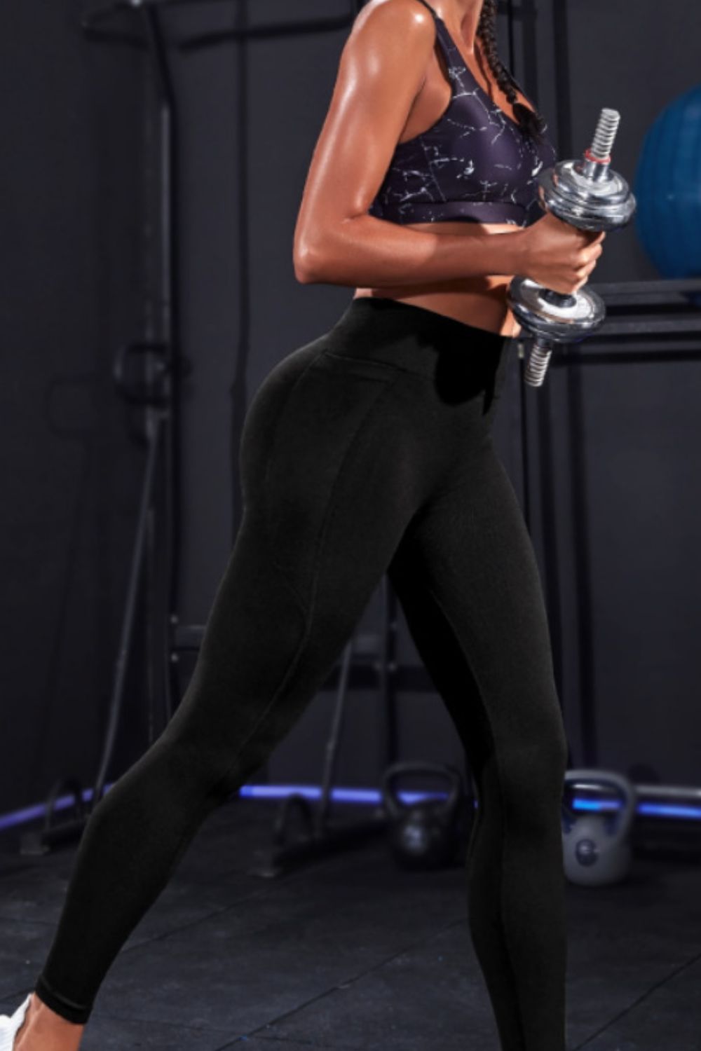 Wide Waistband Sports Leggings – Trendsi | ClozArt