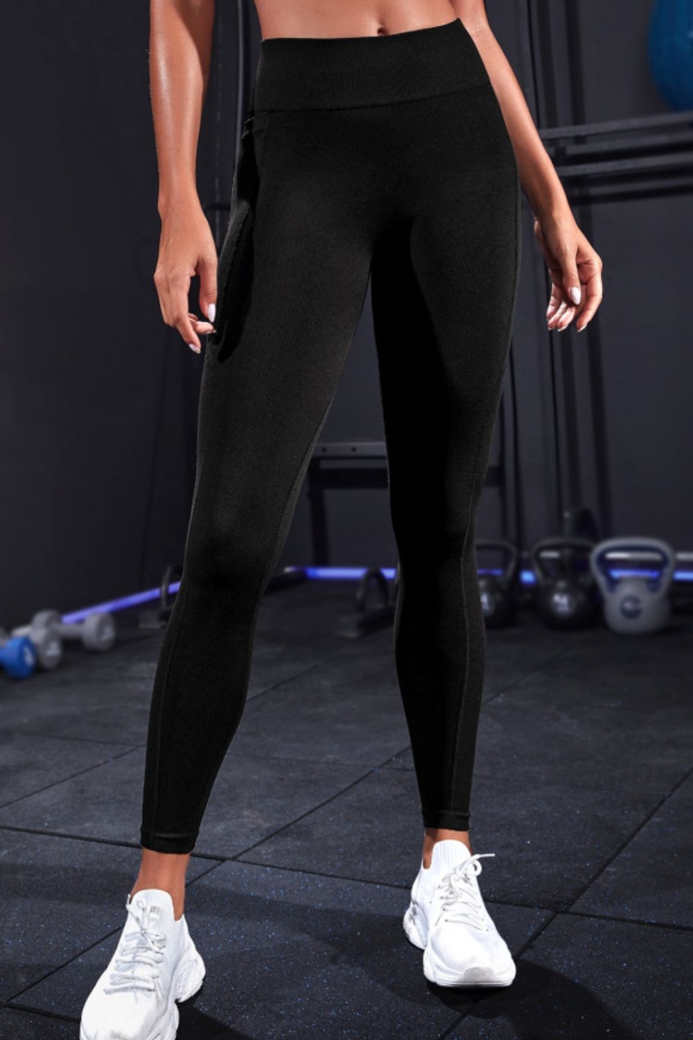 Wide Waistband Sports Leggings – Trendsi | ClozArt