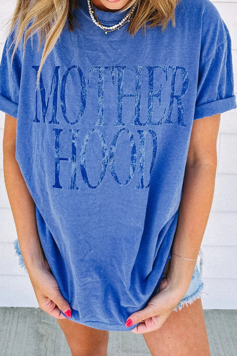 MOTHERHOOD Letter Graphic T-Shirt – Trendsi | ClozArt