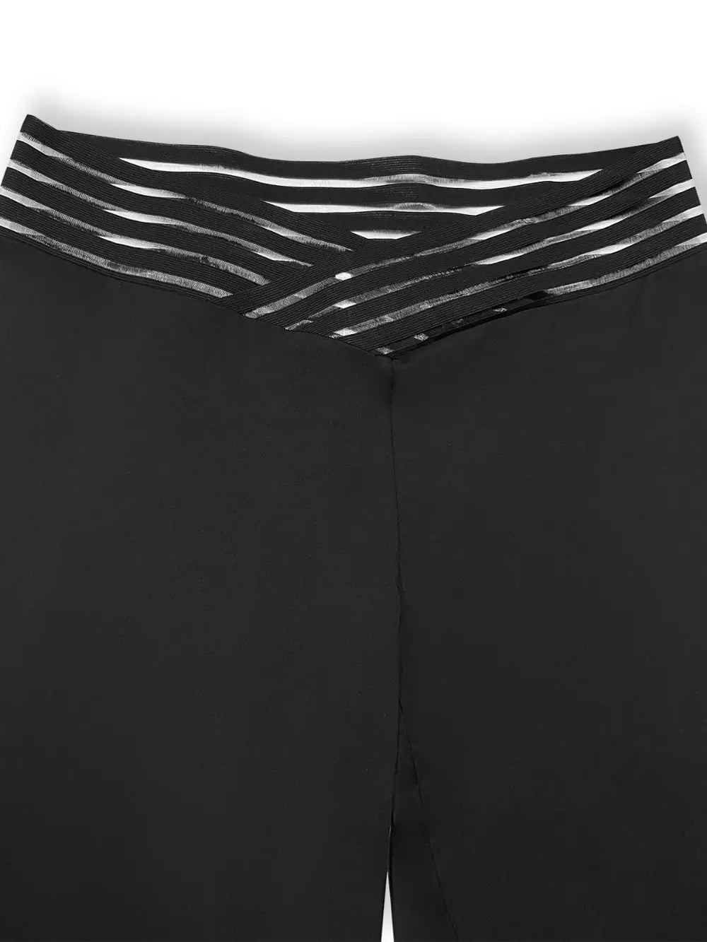 Plus Size V-Waistband Bootcut Pants – Trendsi | ClozArt