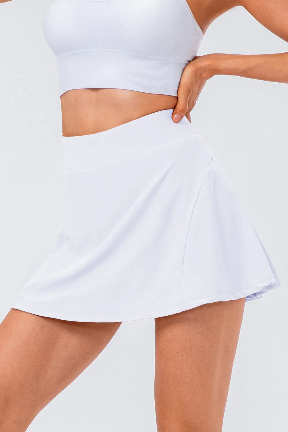 High Waist Pleated Active Skirt – Trendsi | ClozArt