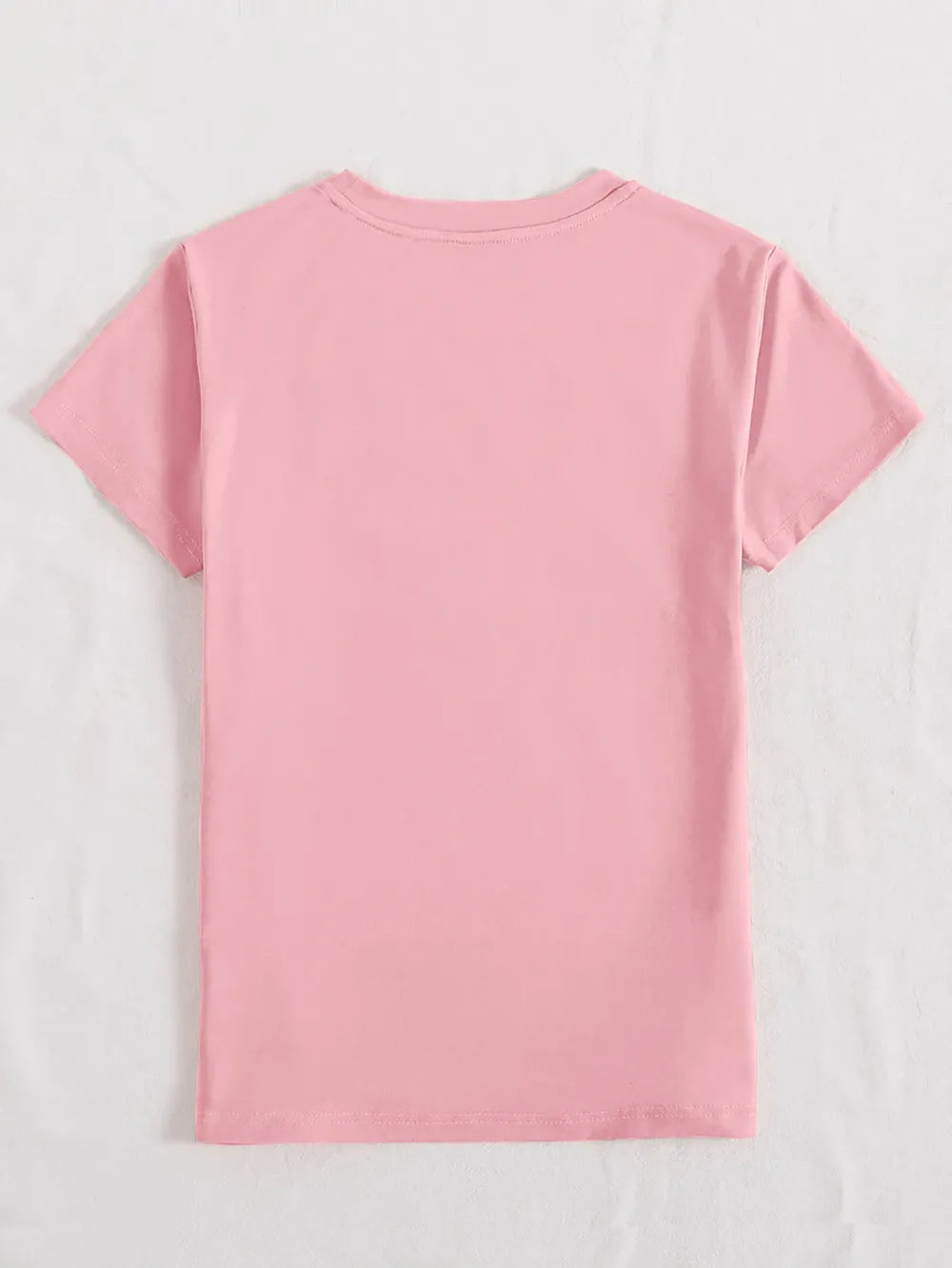 Rabbit Round Neck Short Sleeve T-Shirt – Trendsi | ClozArt