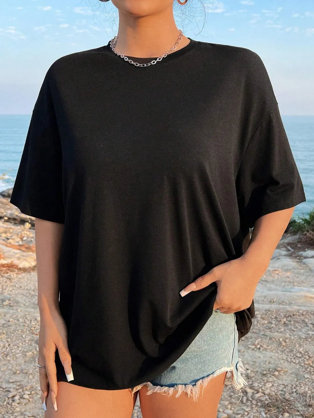 IN MY PIRATE ERA Round Neck T-Shirt – Trendsi | ClozArt