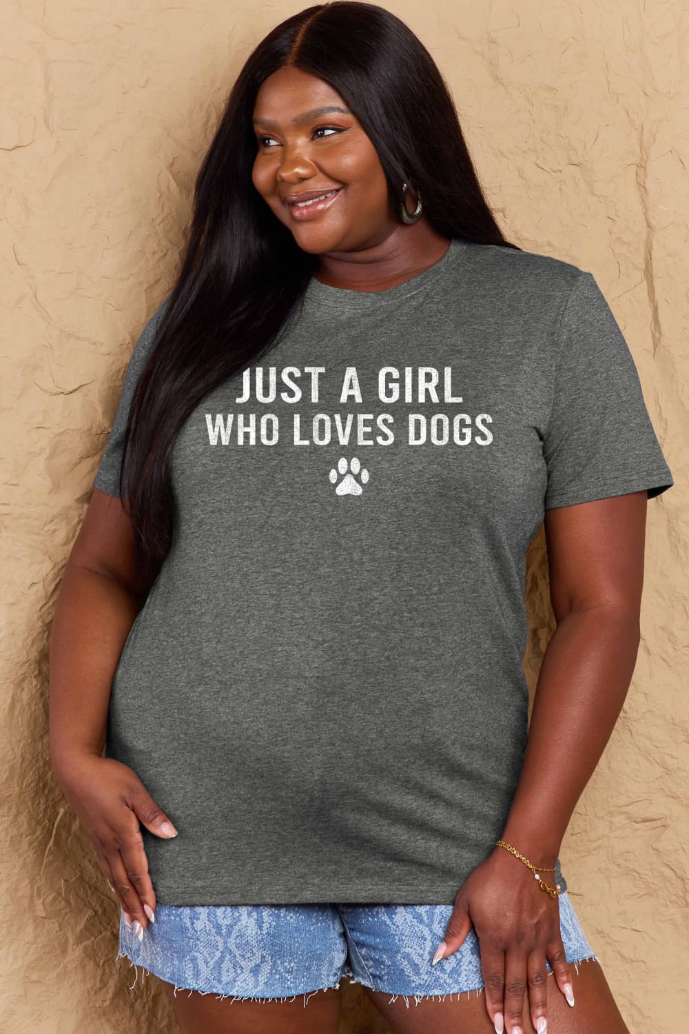 Simply Love Full Size Dog Paw Graphic Cotton T-Shirt – Trendsi | ClozArt