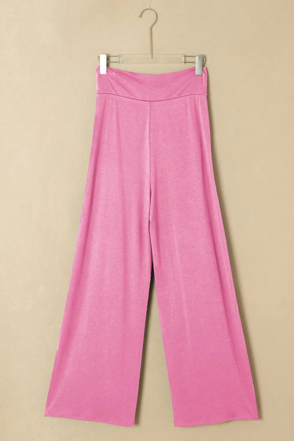 Knotted Waist Split Leg Relaxed Pants – Trendsi | ClozArt