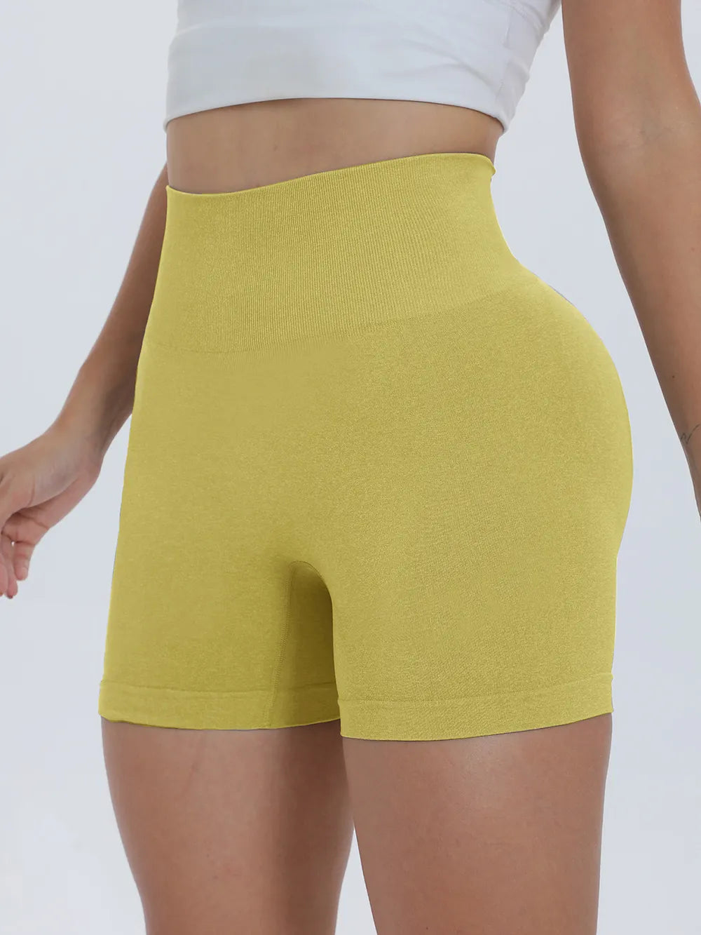 High Waist Active Shorts – Trendsi | ClozArt