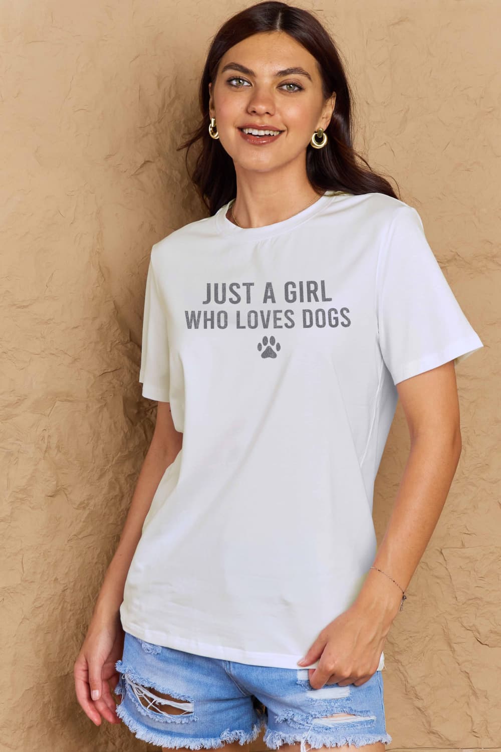 Simply Love Full Size Dog Paw Graphic Cotton T-Shirt – Trendsi | ClozArt