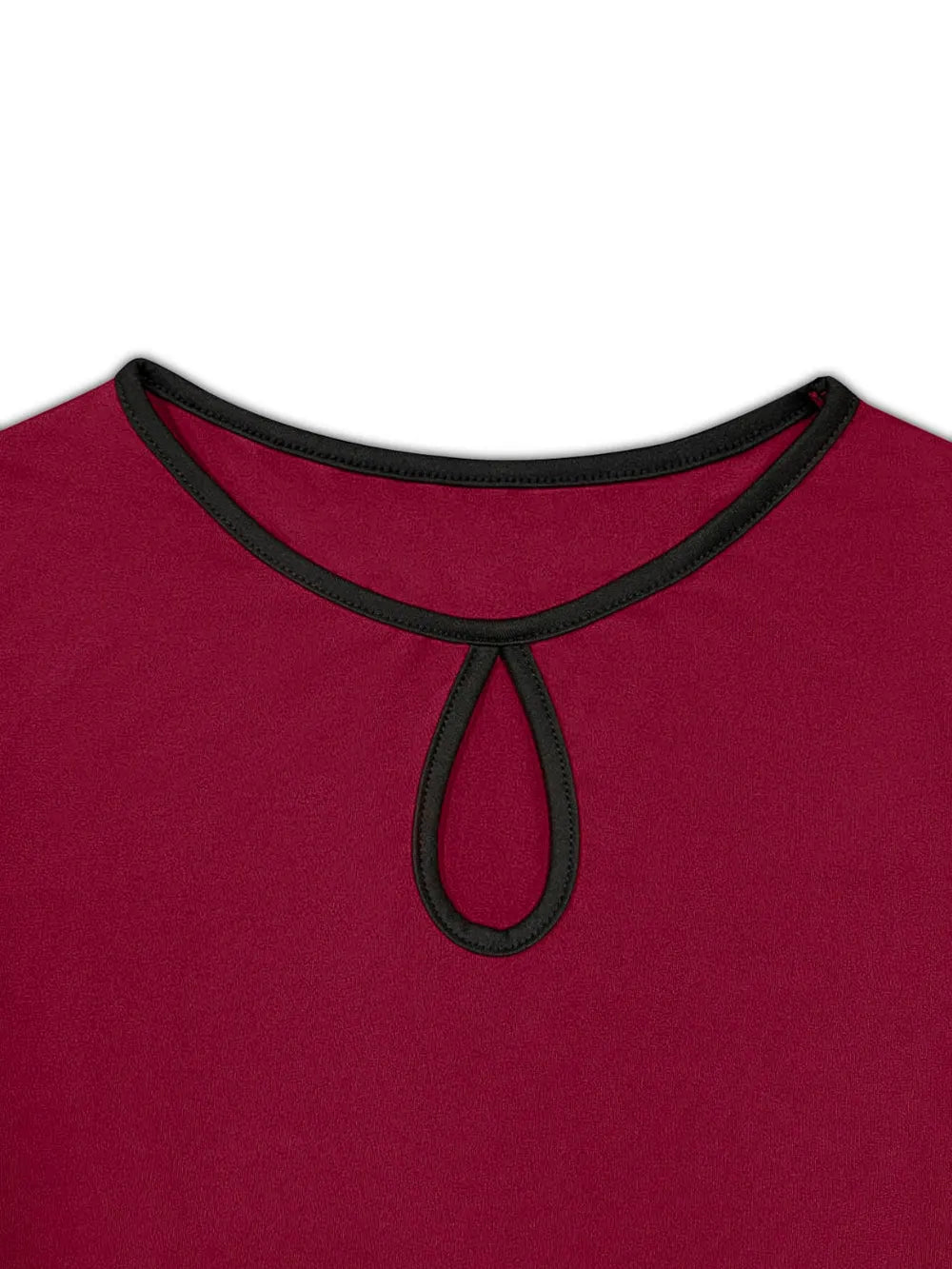 Tied Round Neck Long Sleeve T-Shirt – Trendsi | ClozArt