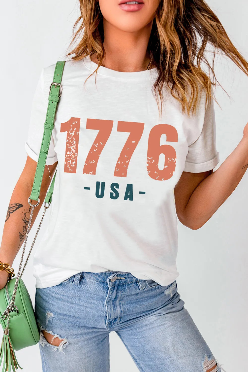 Graphic Round Neck Short Sleeve T-Shirt – Trendsi | ClozArt