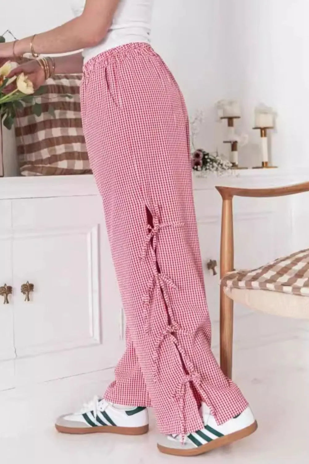 Side Tied Pants with Pockets – Trendsi | ClozArt