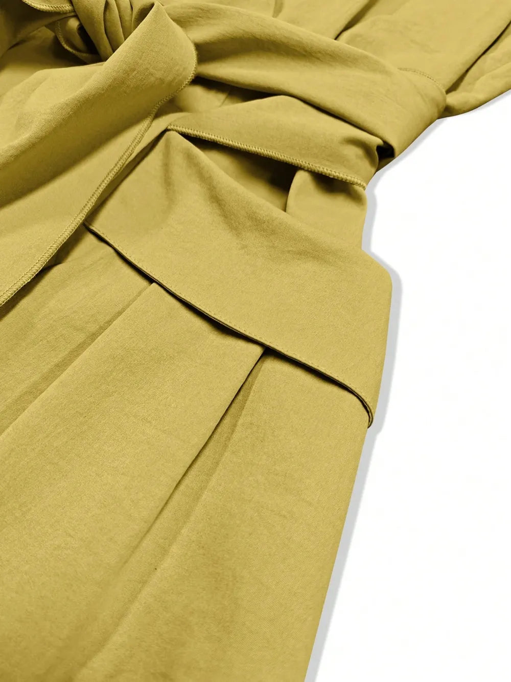 Tie Waist Sleeveless Midi Dress with Pockets – Trendsi | ClozArt