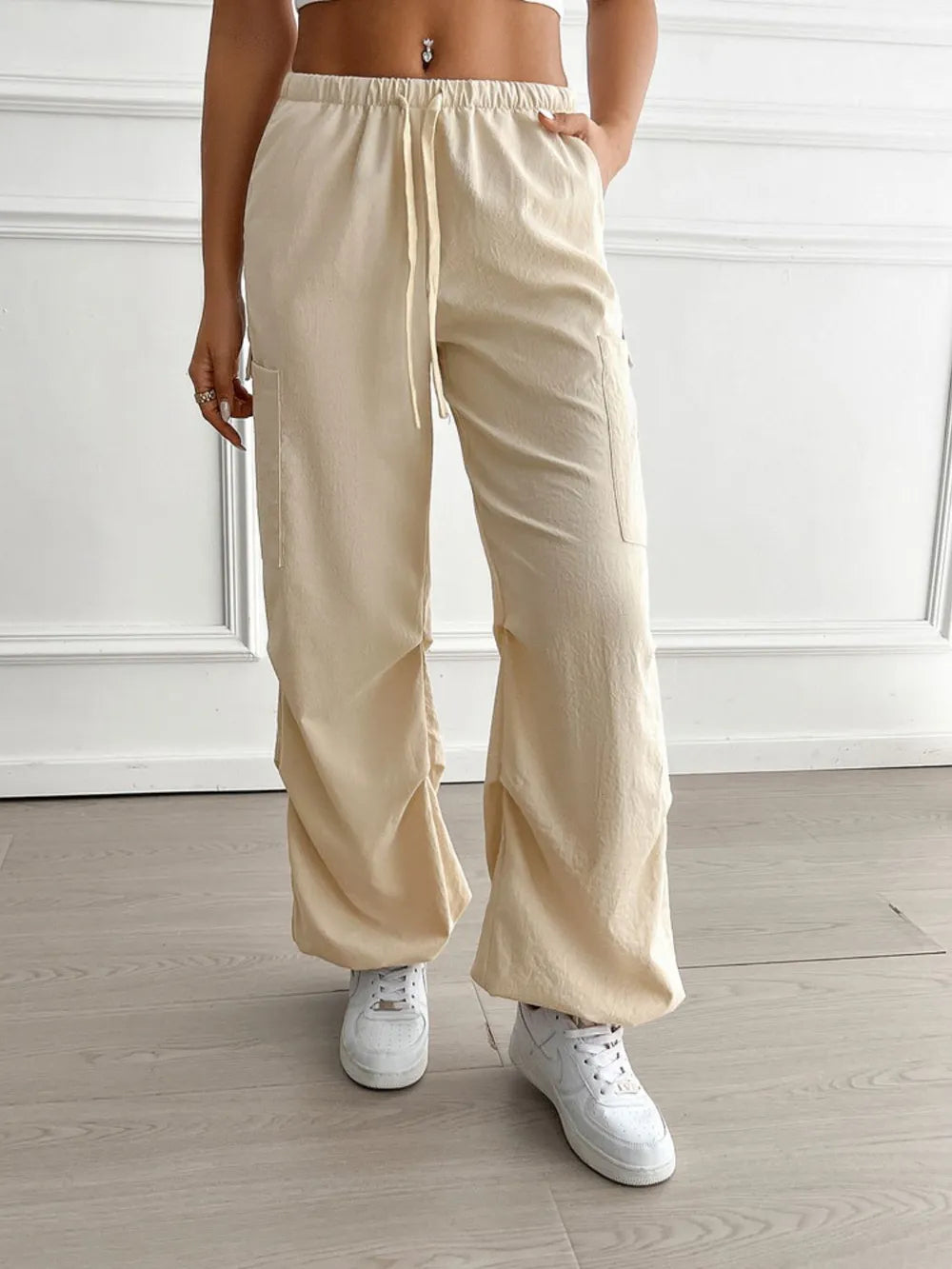 Devine Drawstring Joggers with Pockets – Trendsi | ClozArt
