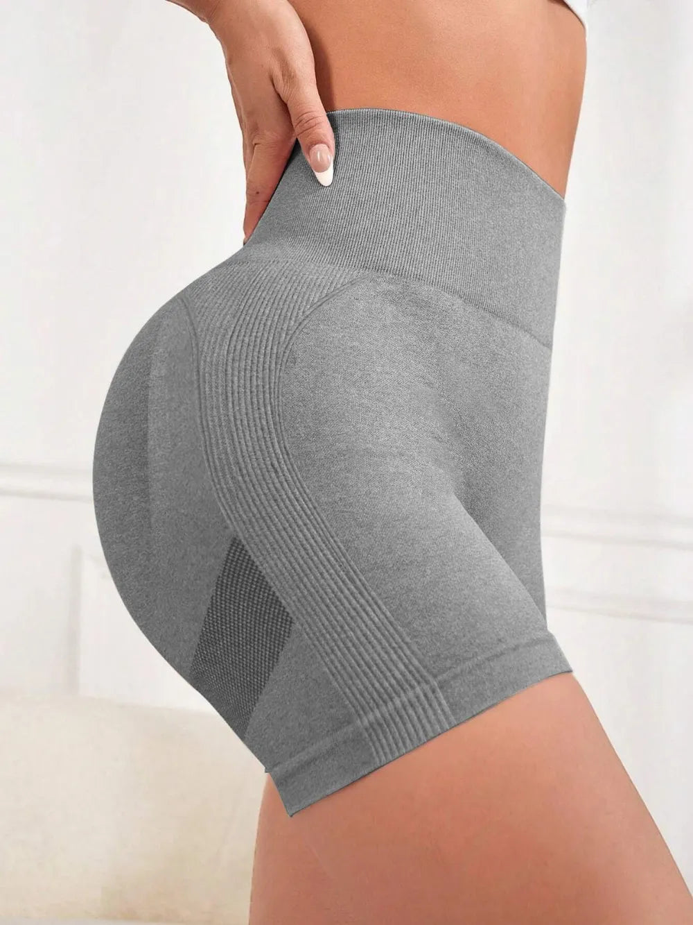 High Waist Active Shorts – Trendsi | ClozArt