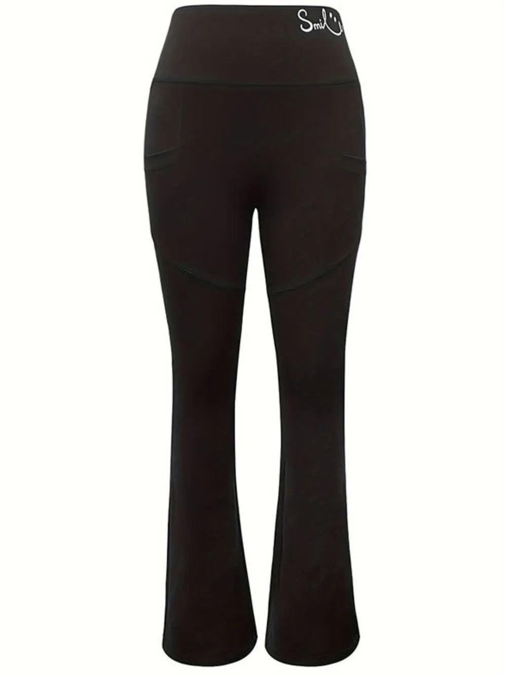 Bootcut High Rise Pants with Pockets – Trendsi | ClozArt