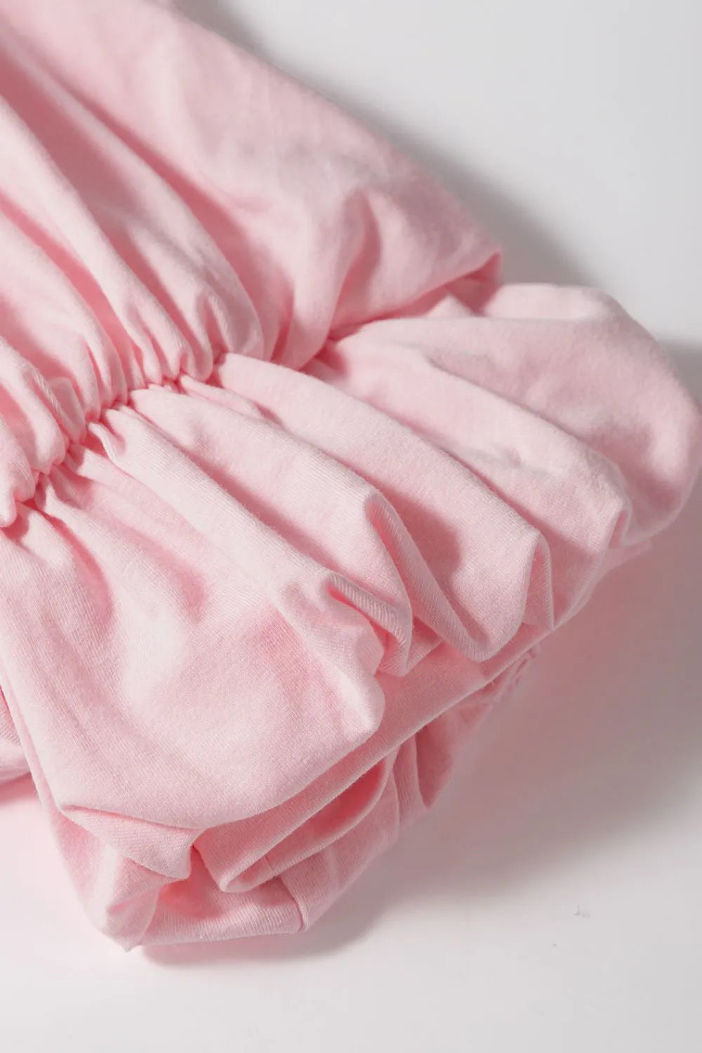 Round Neck Bubble Sleeve Top – Trendsi | ClozArt