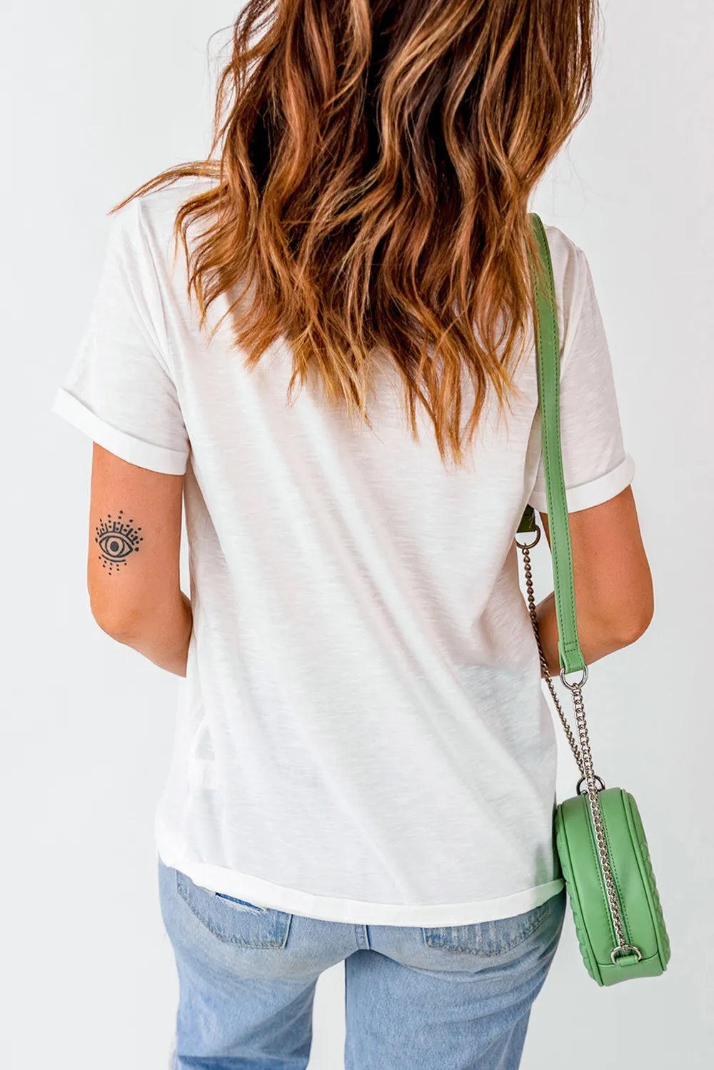 LOVE Round Neck Short Sleeve T-Shirt – Trendsi | ClozArt