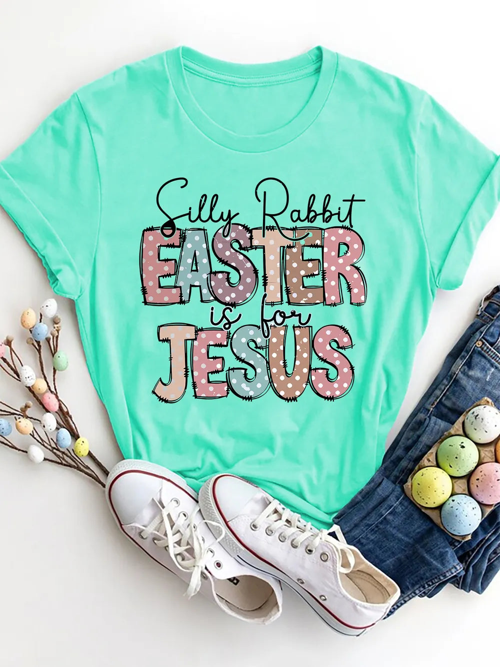 Letter Graphic Round Neck Short Sleeve T-Shirt – Trendsi | ClozArt