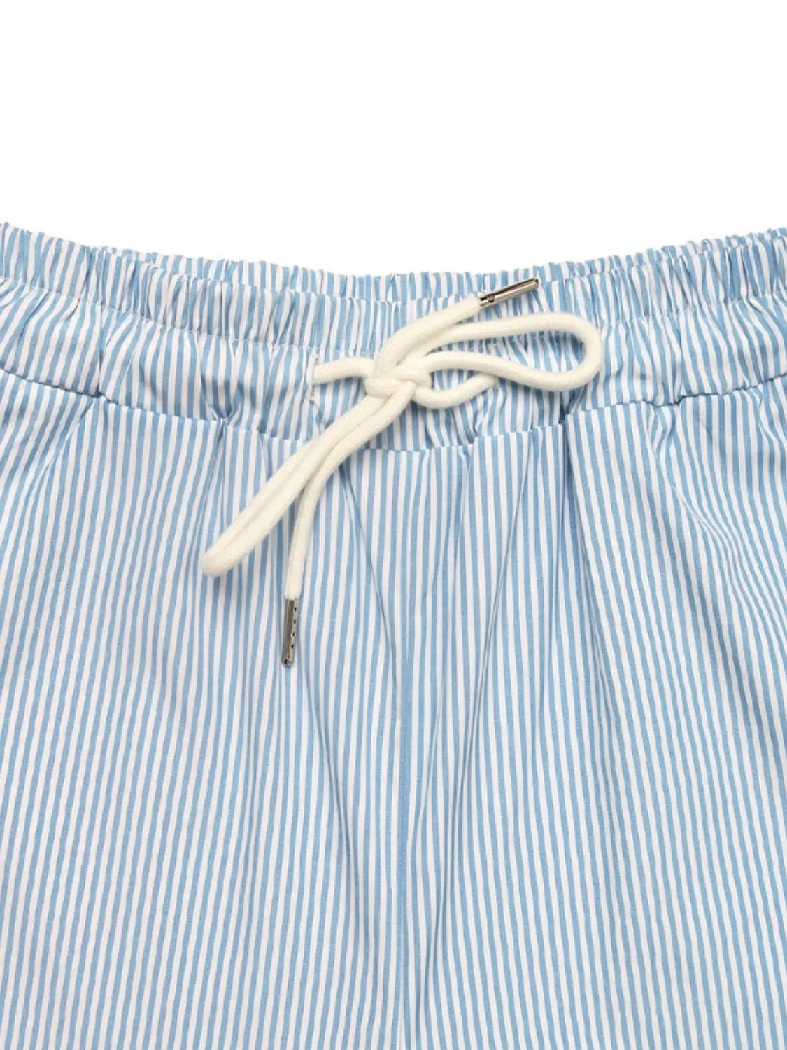 Drawstring Striped Wide Leg Cargo Pants – Trendsi | ClozArt
