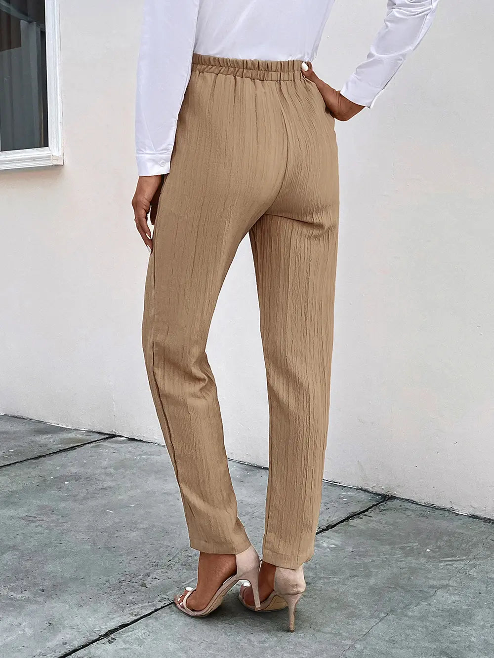 Perfee Texture Drawstring Pants with Pockets – Trendsi | ClozArt