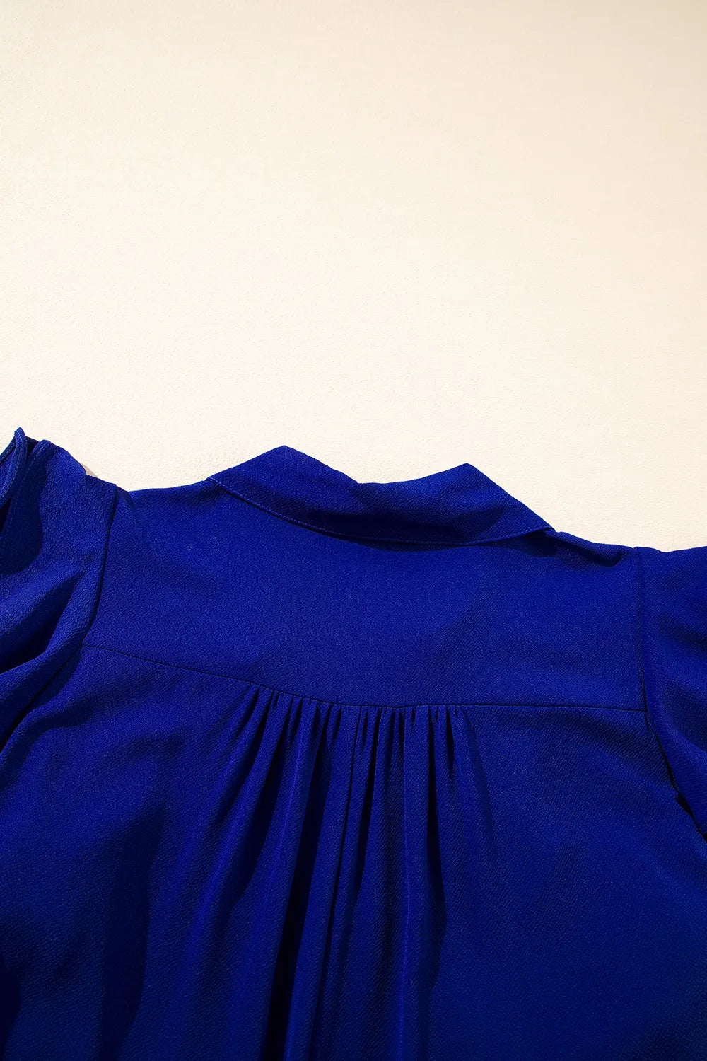 Ruffled Short Sleeve Collared V Neck Tiered Midi Dress – Trendsi | ClozArt