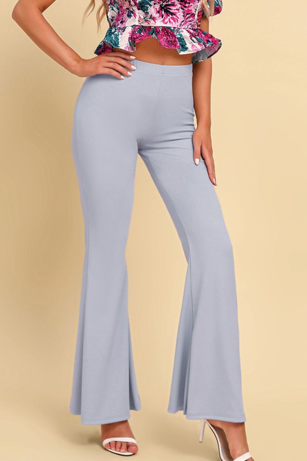 Pull On Flared Pants – Trendsi | ClozArt
