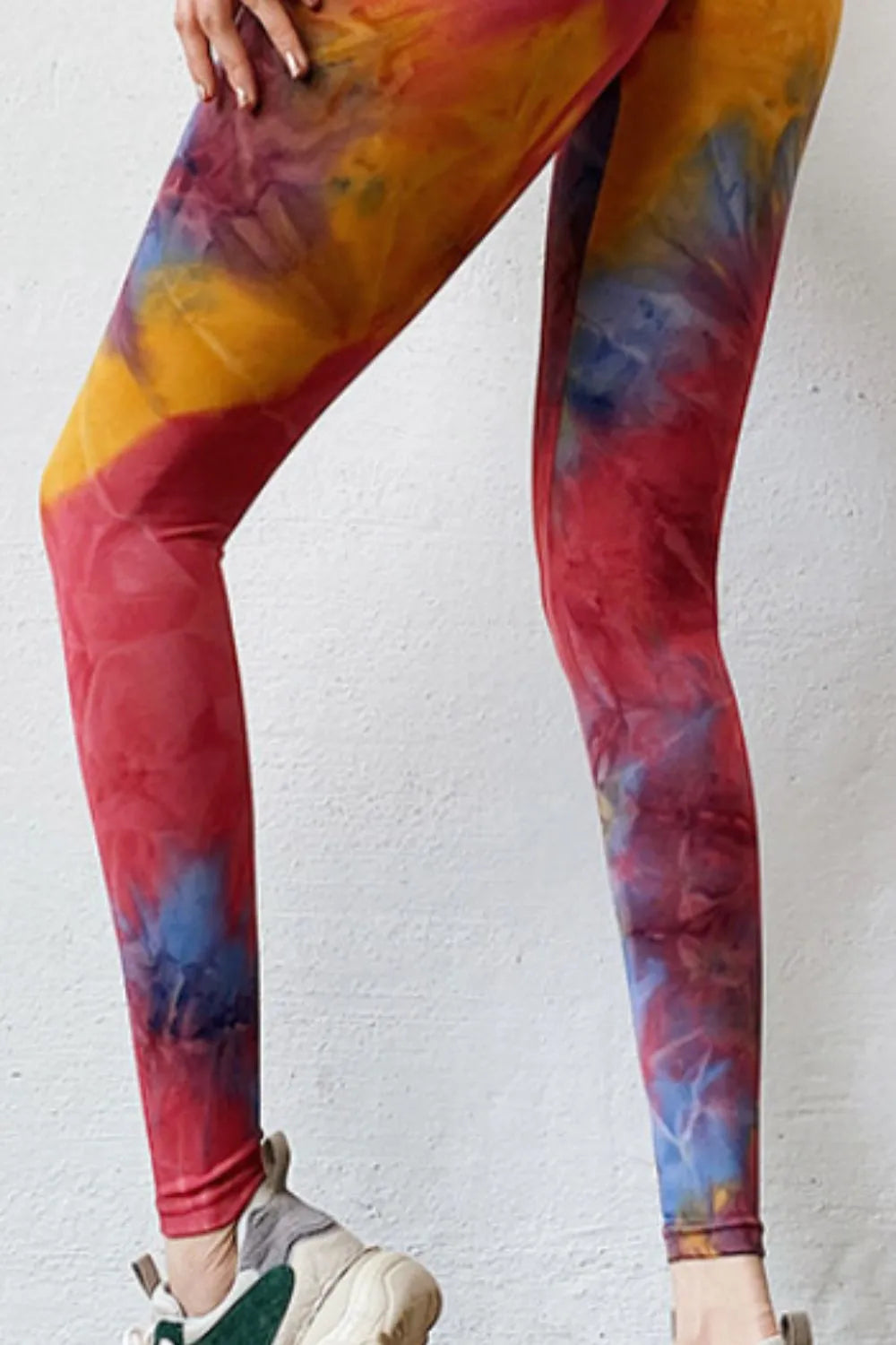 Tie-Dye High Waist Active Leggings – Trendsi | ClozArt