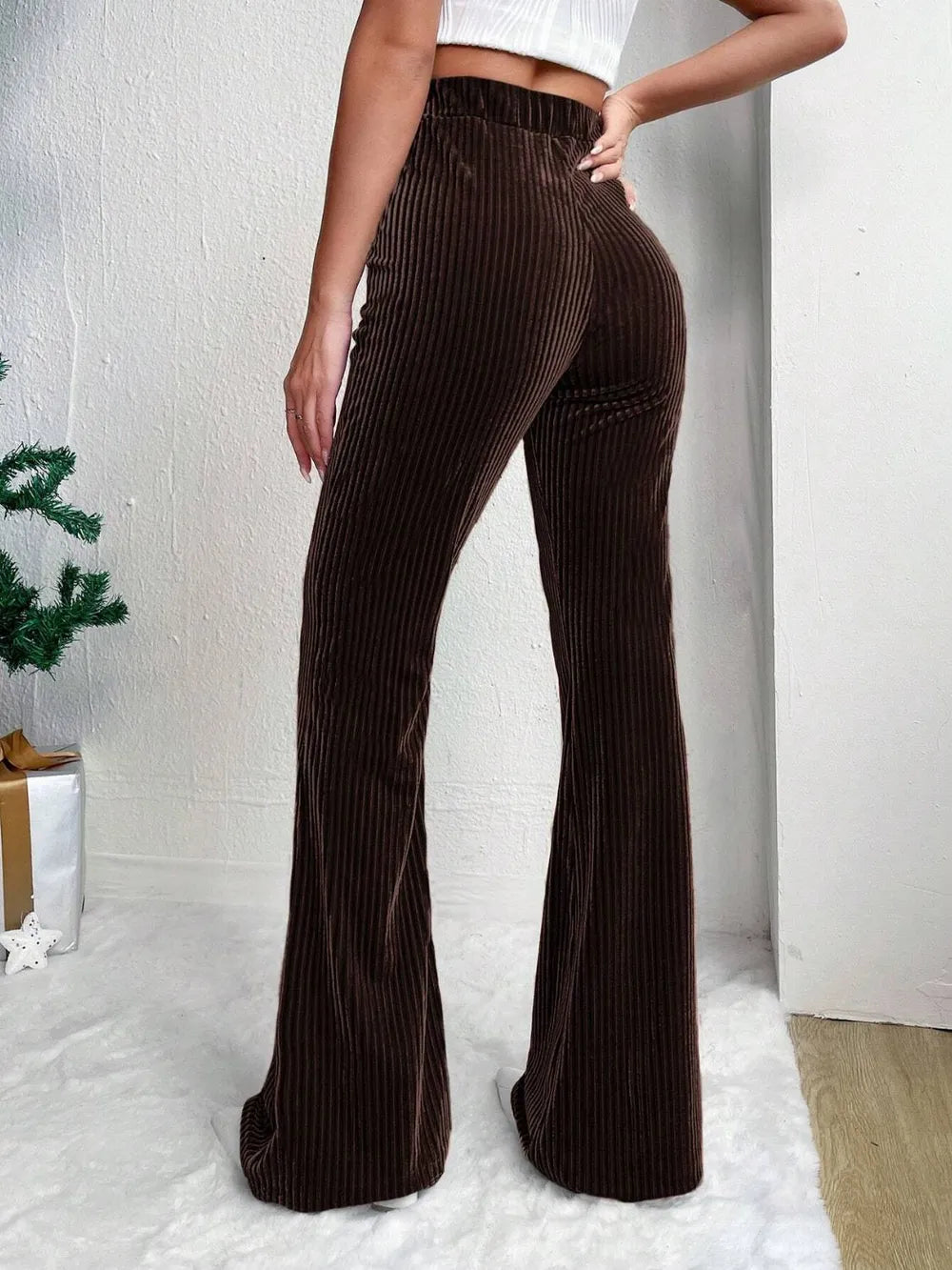 High Waist Flare Pants – Trendsi | ClozArt