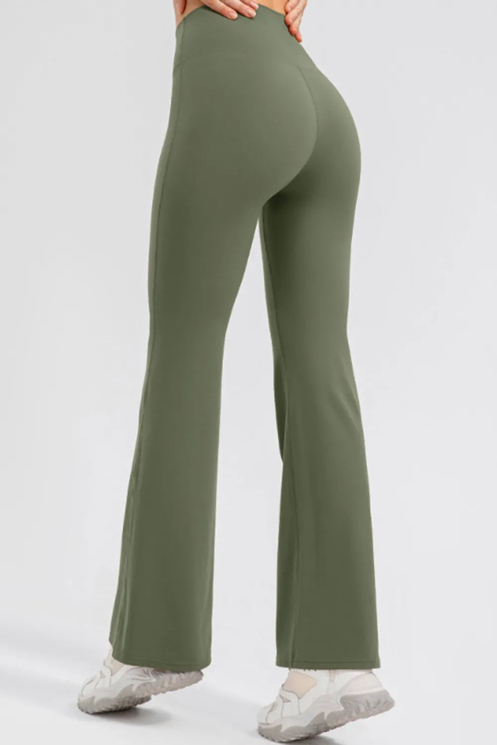 High Waist Straight Active Pants – Trendsi | ClozArt