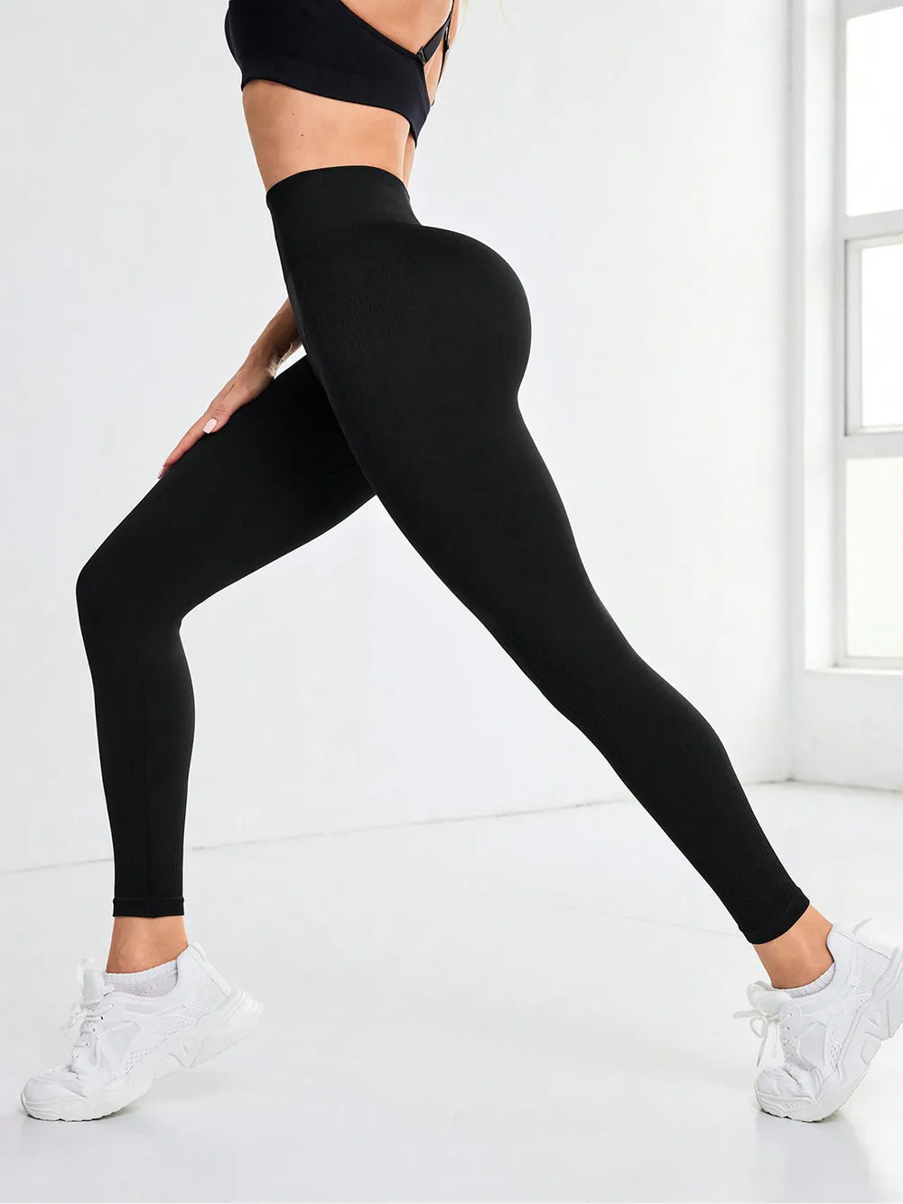 High Waist Active Leggings – Trendsi | ClozArt