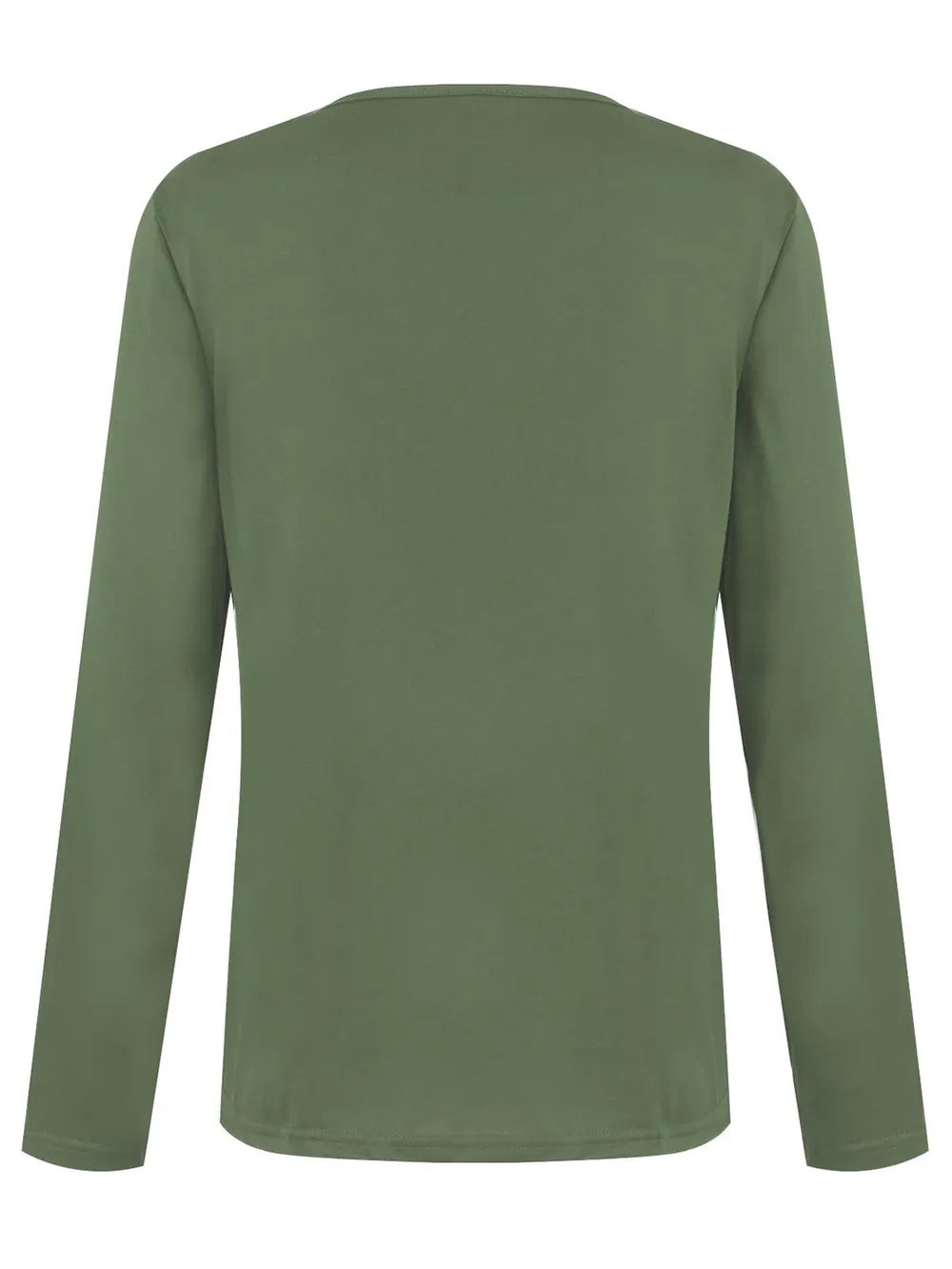 Half Button Long Sleeve T-Shirt – Trendsi | ClozArt