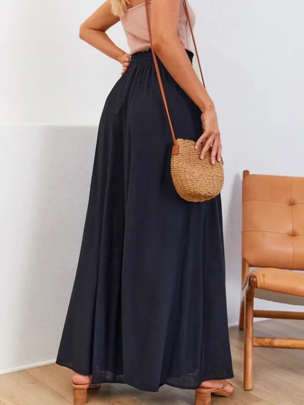 High Waist Wide Leg Pants – Trendsi | ClozArt