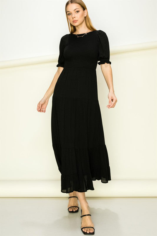 Catch Me a Dream Smocked Maxi Dress – HYFVE | ClozArt