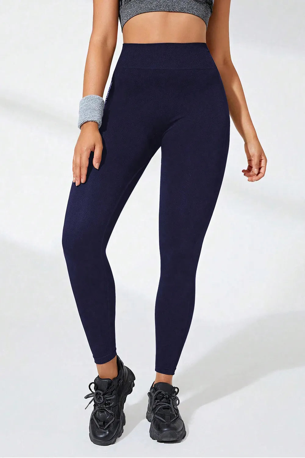 High Waist Active Leggings – Trendsi | ClozArt