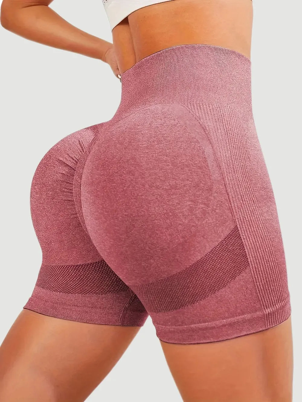 High Waist Active Shorts – Trendsi | ClozArt