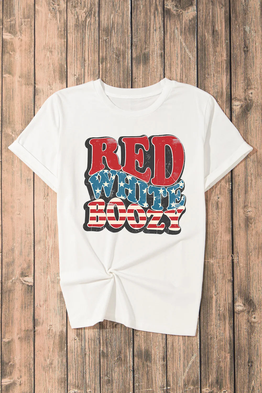 Letter Graphic Round Neck Short Sleeve T-Shirt – Trendsi | ClozArt