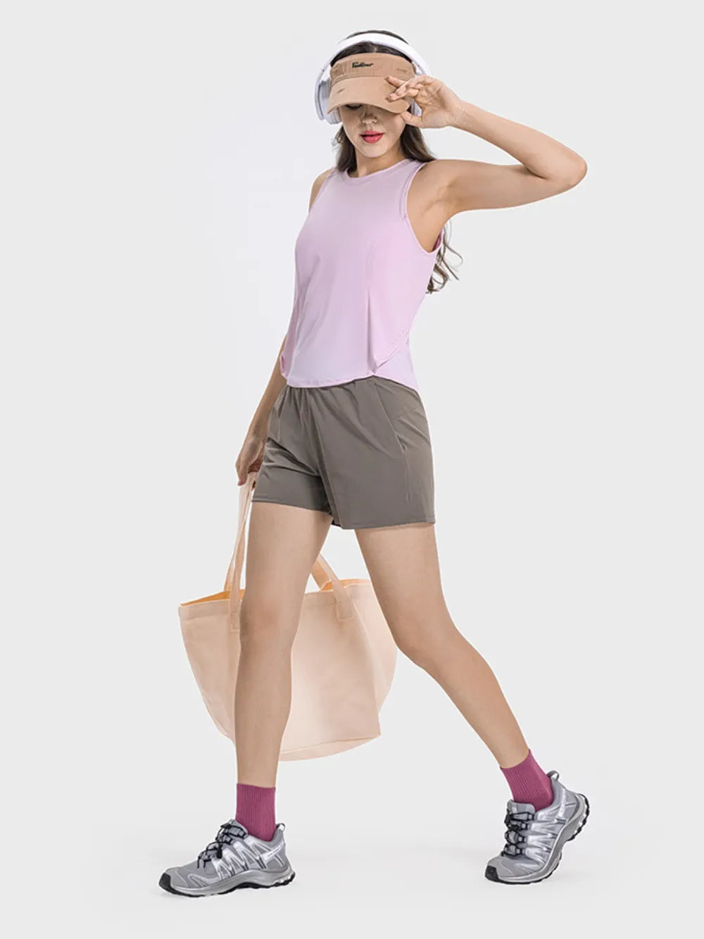 Millennia Round Neck Active Tank – Trendsi | ClozArt