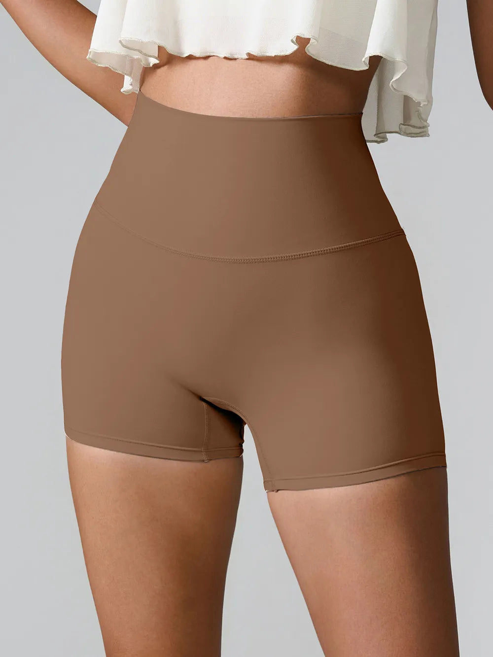 High Waist Active Shorts – Trendsi | ClozArt