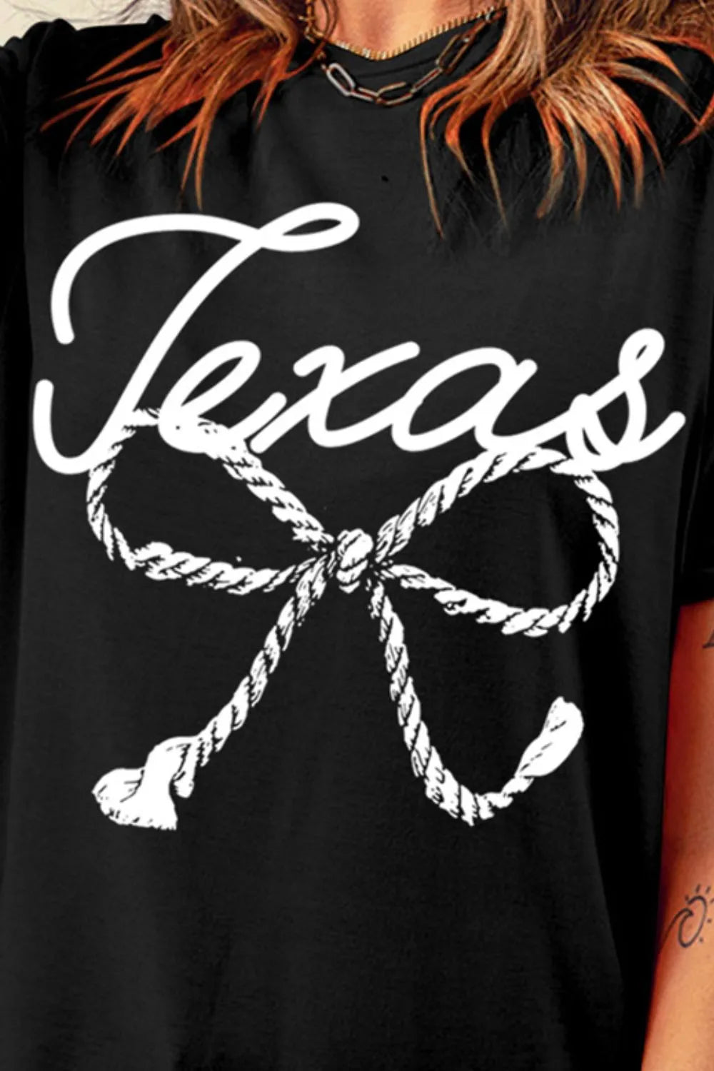 Graphic Round Neck Short Sleeve T-Shirt – Trendsi | ClozArt
