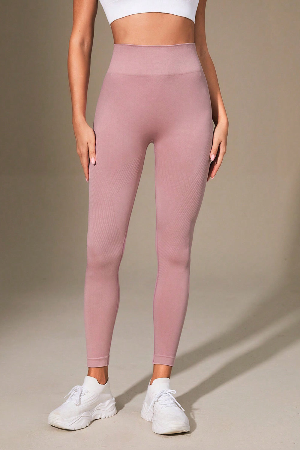Wide Waistband Sports Leggings – Trendsi | ClozArt