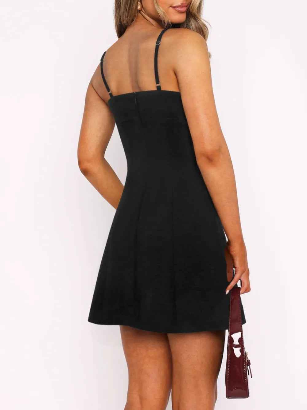 Contrast Mini Cami Dress – Trendsi | ClozArt