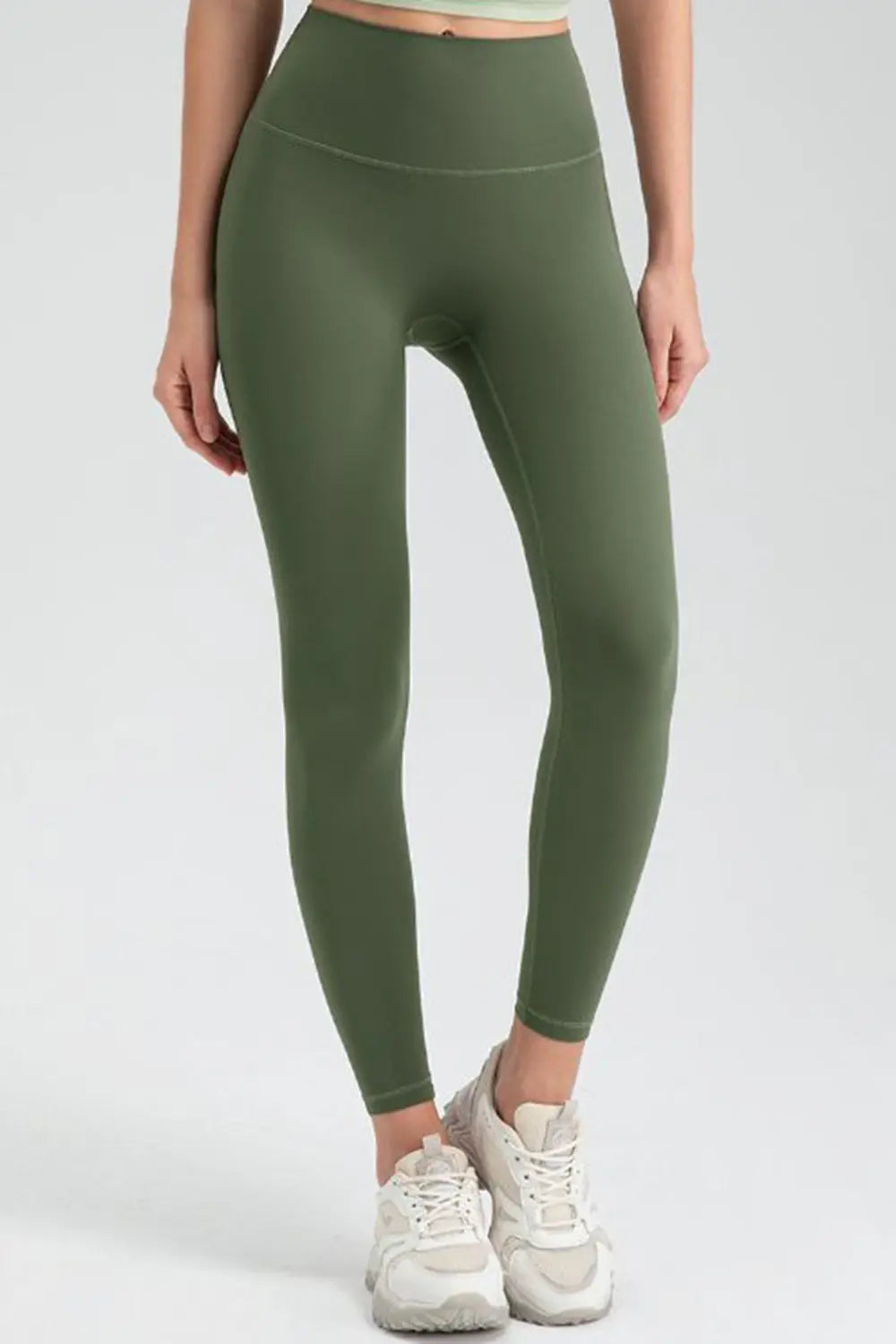 Wide Waistband High Waist Sport Leggings – Trendsi | ClozArt