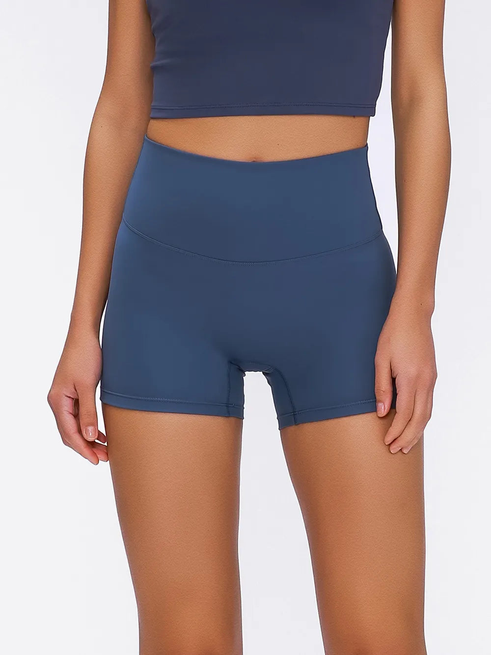 Millennia High Waist Active Shorts – Trendsi | ClozArt