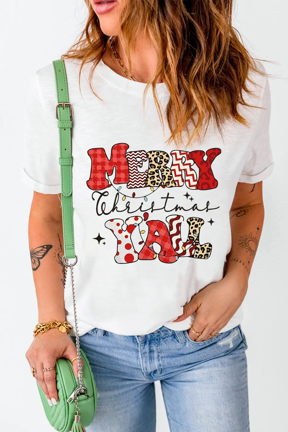 Letter Graphic Round Neck Short Sleeve T-Shirt – Trendsi | ClozArt