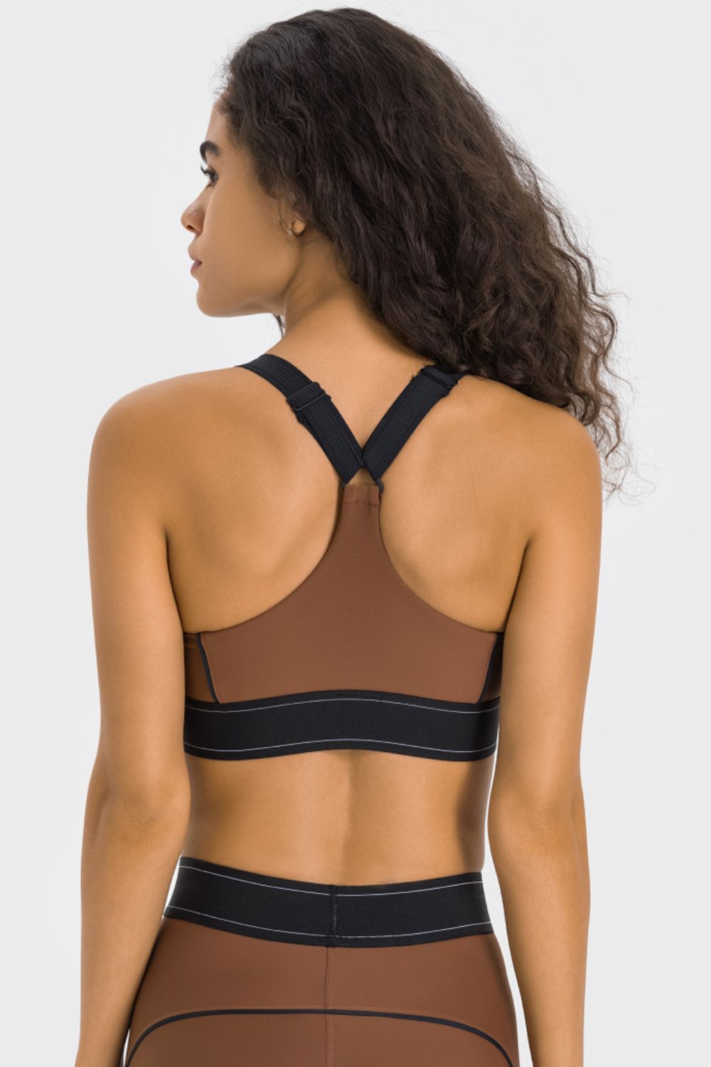 Millennia Contrast Sports Bra – Trendsi | ClozArt