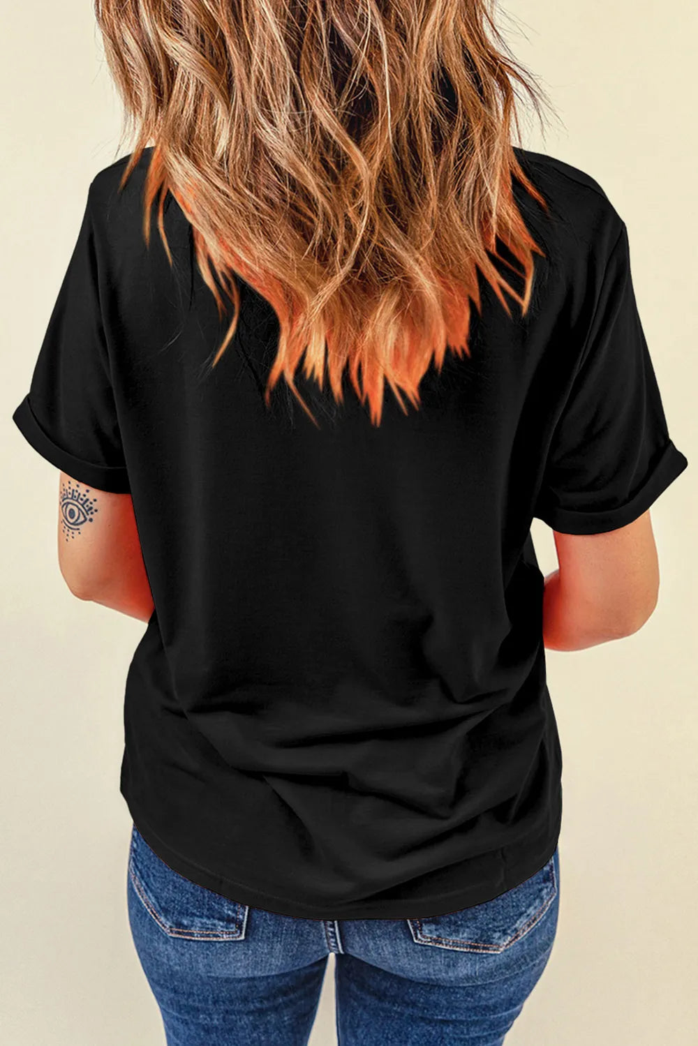 Graphic Round Neck Short Sleeve T-Shirt – Trendsi | ClozArt