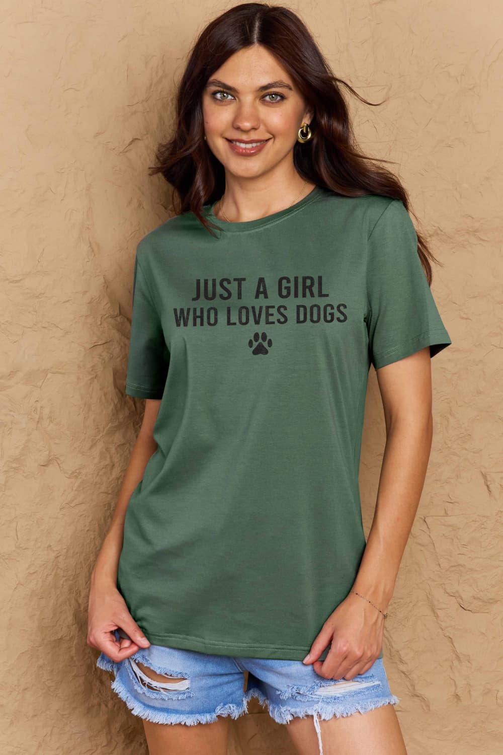 Simply Love Full Size Dog Paw Graphic Cotton T-Shirt – Trendsi | ClozArt
