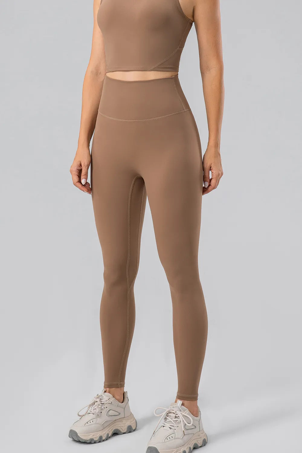 High Waist Wide Waistband Active Leggings – Trendsi | ClozArt