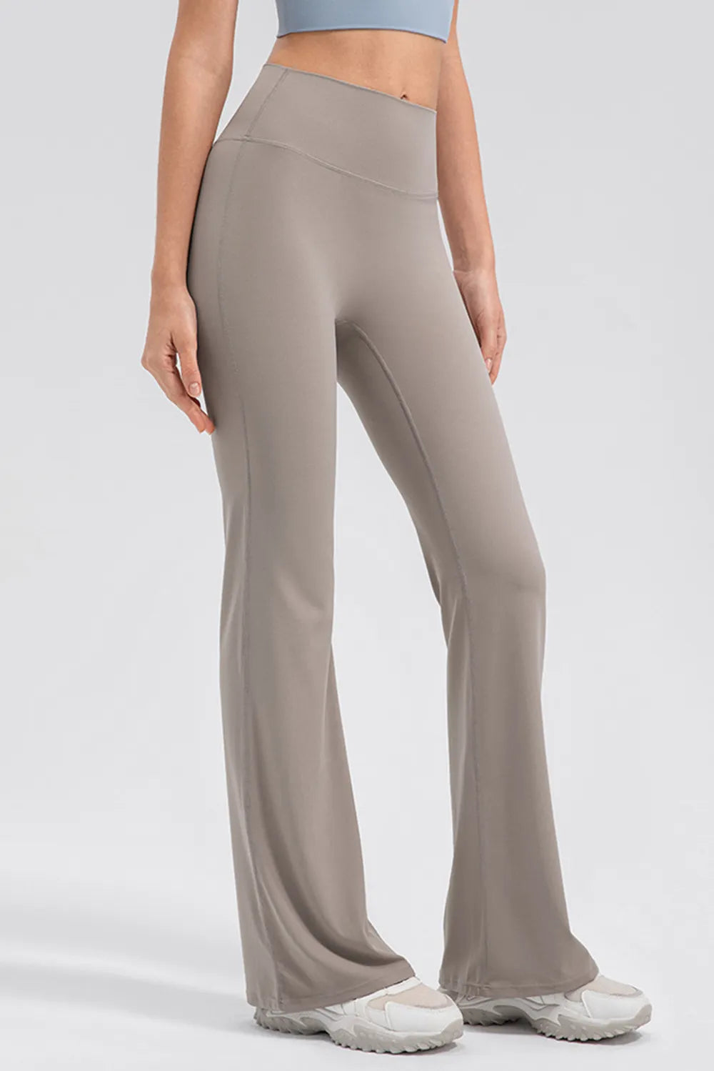 High Waist Straight Active Pants – Trendsi | ClozArt