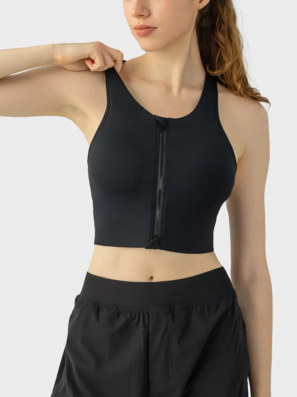Millennia Wide Strap Sport Bra – Trendsi | ClozArt